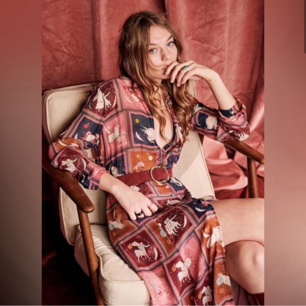 Sezane NWOT Astro dress